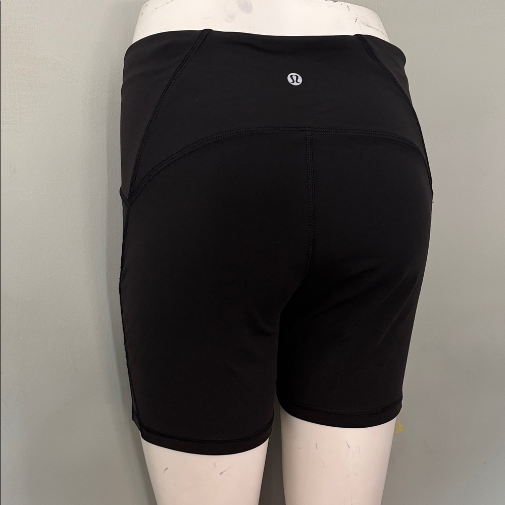 lululemon athletica Black Bike Shorts